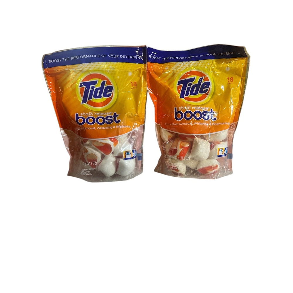 Tide Stain Release Boost Pacs‎ 2-Pack (36 Total) – Discontinued Laundry Booster